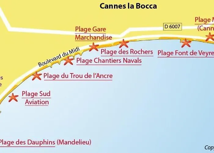 #cannes Boccacabana Beach, Seafront, In Résid Pierre&vacances Classé 3 Stars * Cannes
